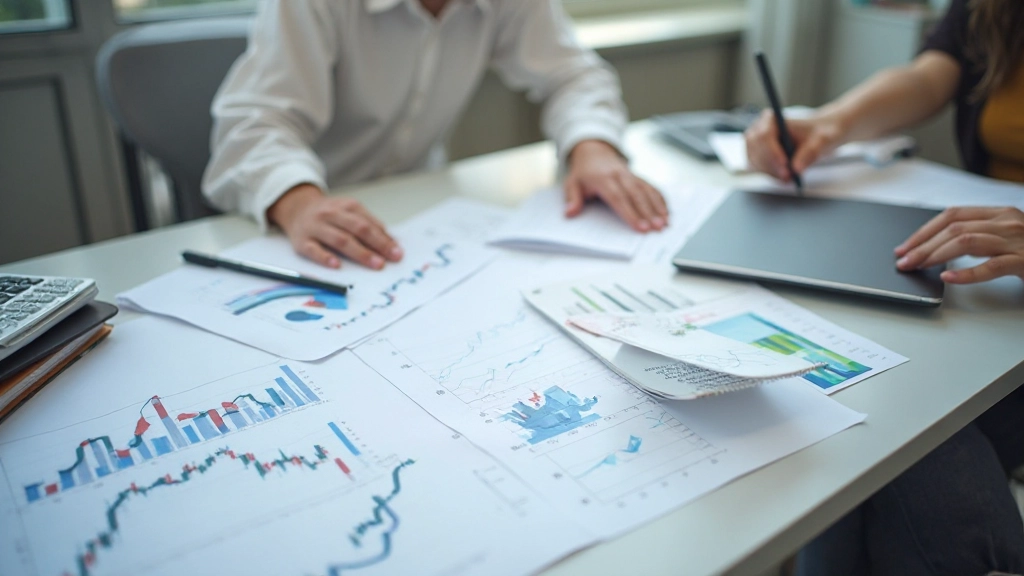 Аналитический отчет с экономическими показателями и диаграммами роста